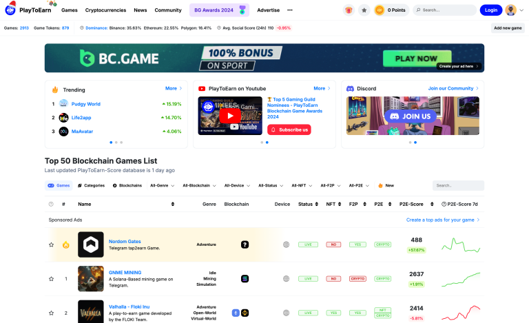 PlayToEarn