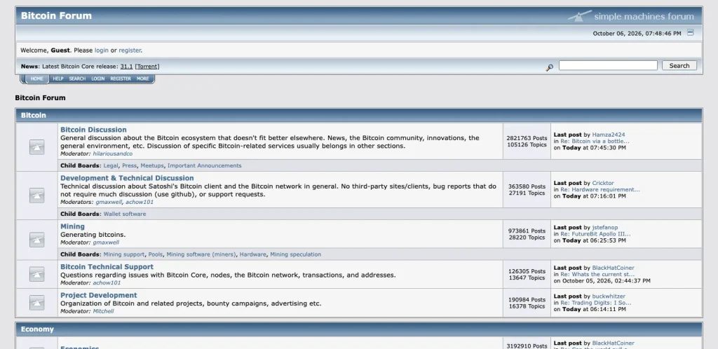 Bitcointalk 评测